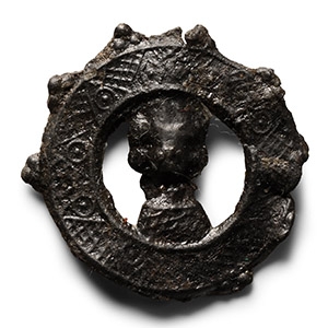 Medieval Pewter Thomas Beckett Pilgrims Badge