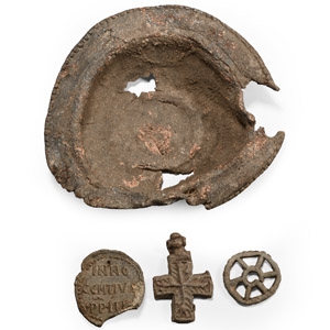 Medieval Lead Artefact Group