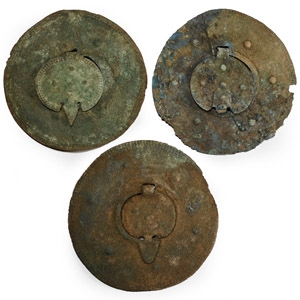 Large Viking Age Bronze Pseudo Brooch Group