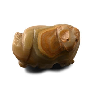 Mesopotamian Stone Bull Stamp Seal