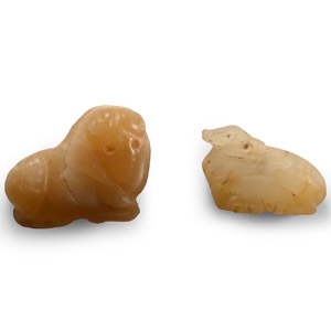 Mesopotamian Alabaster Animal Amulets