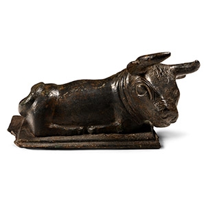 Urartian Bronze Recumbent Bull