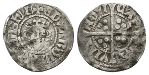 England. Plantagenet, Edward I AR Penny.