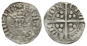 England. Plantagenet, Edward I AR Penny.