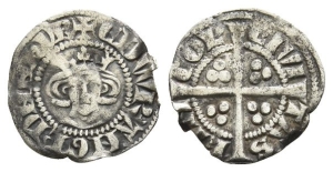 England. Plantagenet, Edward I AR Halfpenny.
