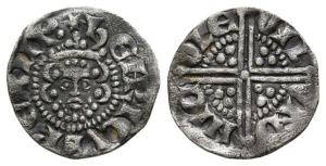 England. Plantagenet, Henry III AR Long Voided Cross Penny.