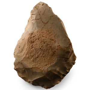 Stone Age Taillebourg Cordate Flint Handaxe