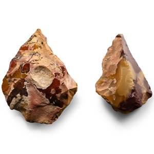 Stone Age Fontmaure Jasper Tool Group