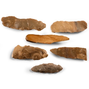 Stone Age Tilemsi Valley Flint Knife Group