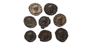 Group of Eight [8] BI Roman Antoniniani.