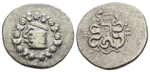 Mysia, Pergamon AR Cistophoric Tetradrachm.