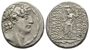 Seleukid Empire, Philip I Philadelphos AR Tetradrachm.