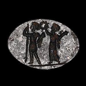 Roman Gemstone with Victory Scene