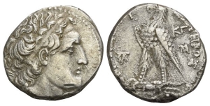 Ptolemaic Kingdom of Egypt, Ptolemy III Euergetes AR Tetradrachm.