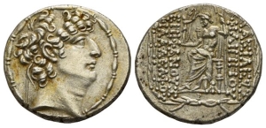 Seleukid Empire, Philip I Philadelphos AR Tetradrachm.