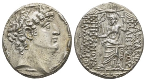 Seleukid Empire, Philip I Philadelphos AR Tetradrachm.