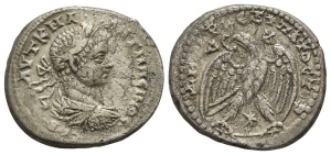 Elagabalus BI Tetradrachm of Antioch, Seleucis and Pieria.