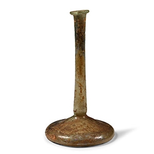 Roman Glass Flask with Base