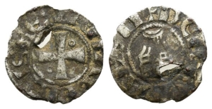 Crusaders. Latin Kingdom of Jerusalem, Amaury AR Denier.