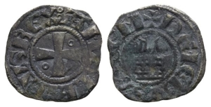 Crusaders. Latin Kingdom of Jerusalem, Amaury AR Denier.