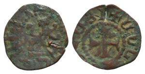 Armenia, Cilician Armenia. Levon V AE Pogh.