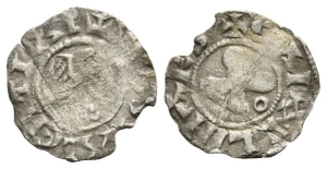 France. Provincial, Valence (Bishophric), Anonymous AR Denier.