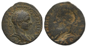 Elagabalus AE 22mm of Antioch, Seleucis and Pieria.