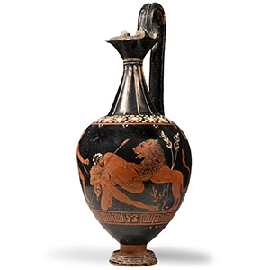 Greek Style Terracotta Oinochoe