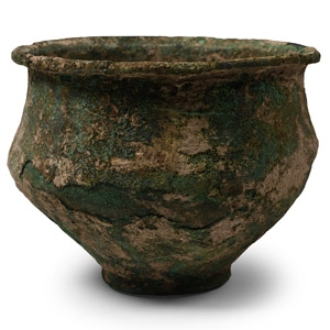 Western Asiatic Bronze Footed Cup