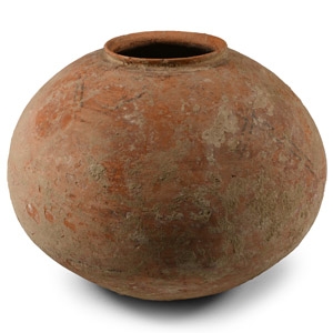 Large Western Asiatic Terracotta Storage Vessel