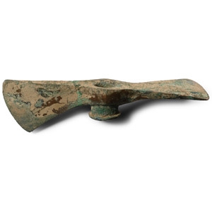 Luristan Bronze Adze-Axe