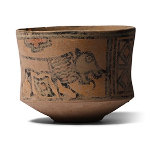 Indus Valley Terracotta Vessel with Animals