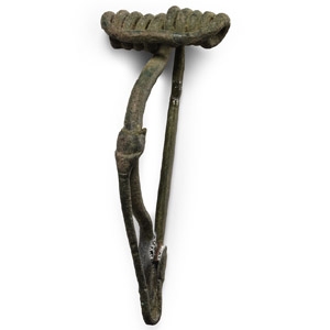 Iron Age Celtic La Tene Bronze Brooch
