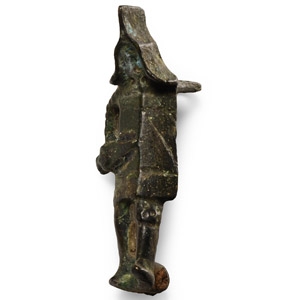 Roman Bronze Gladiator Brooch