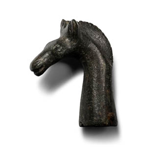 Archaic Greek Horse Head Protome