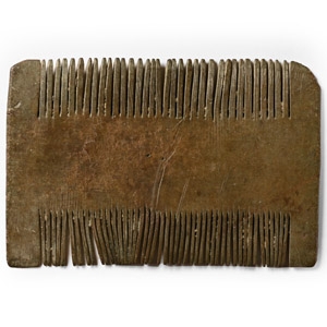 Viking Age Bronze Double-Sided Comb