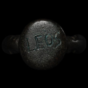 Roman Bronze Ring with LEOS