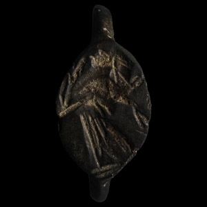 Greek Bronze Human-Headed Female Dancer