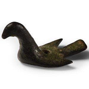 Iron Age Celtic Bronze Bird Mount