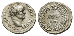 Vespasian AR Denarius.
