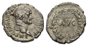 Vespasian AR Denarius.