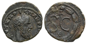Macrinus AE As of Antioch, Seleucis and Pieria.