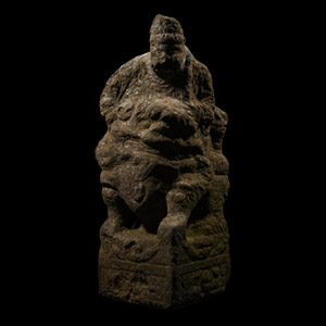 Chinese Stone Hitching Post