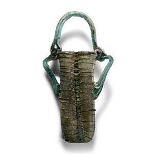 Roman Glass Double Unguentarium