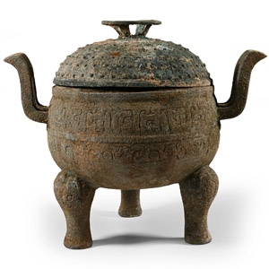 Archaic Chinese Style Bronze Vessel