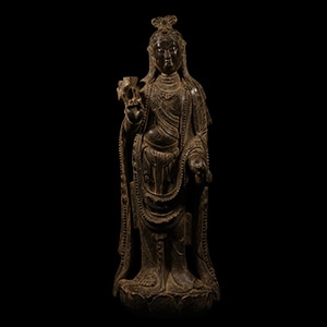Large Chinese Tang Stone Figure