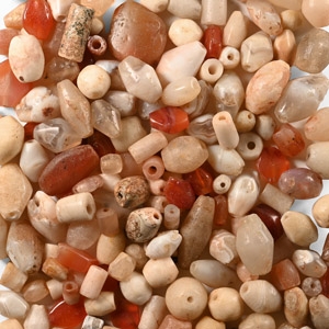 Western Asiatic Mixed Hardstone Bead Collection