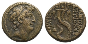 Seleucid Empire, Antiochos VIII Epiphanes (Grypos) AE 20mm.