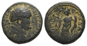 Vespasian AE 22mm of Gadara, Decapolis.