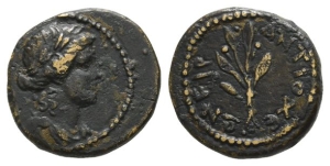 Seleucis and Pieria, Antioch AE 16mm.